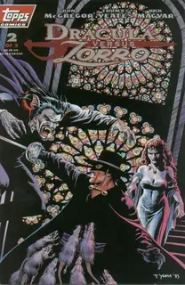 Cover of Dracula Versus Zorro #2