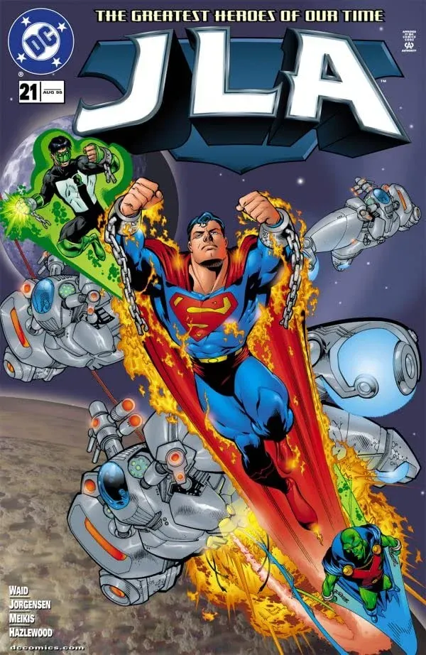 Cover of JLA #21