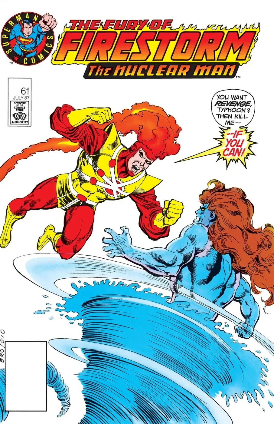 Cover of The Fury of Firestorm #61