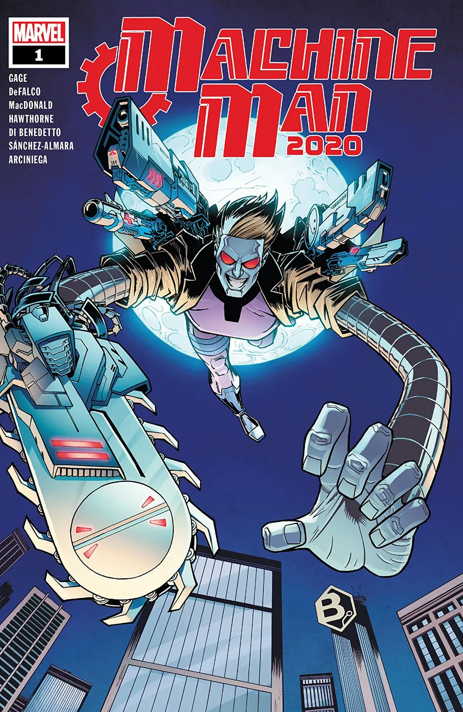 Cover of 2020 Machine Man #1