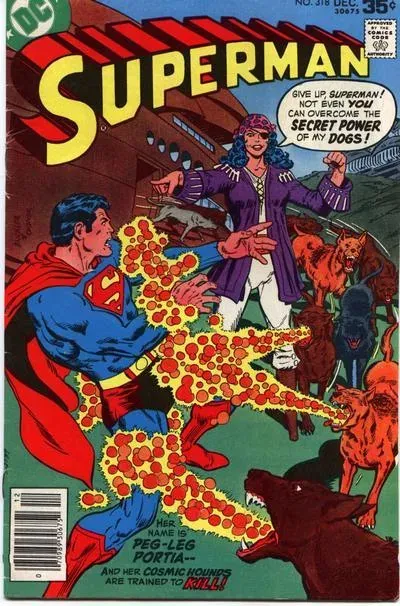 Cover of Superman #318