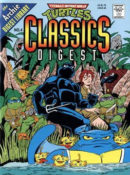 Cover of Teenage Mutant Ninja Turtles Classics Digest #4