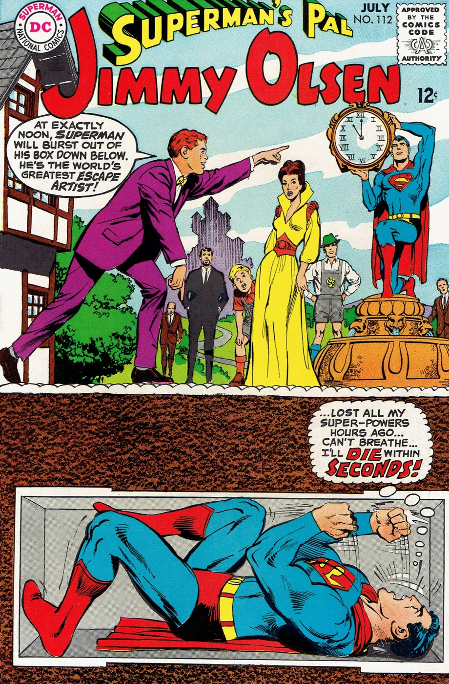 Cover of Superman's Pal, Jimmy Olsen #112