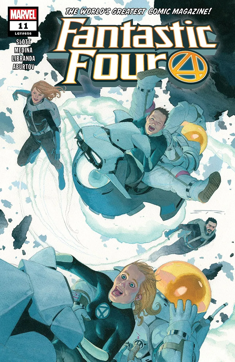Cover of Fantastic Four #11 (656)