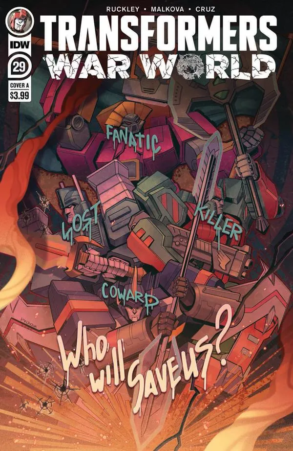 Cover of Transformers #29