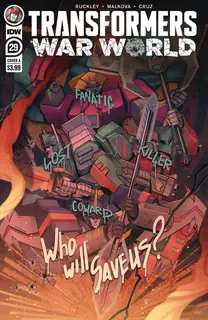 Cover of Transformers #29