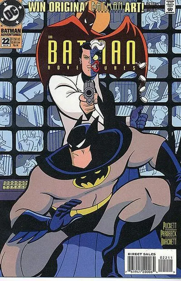 Cover of The Batman Adventures #22