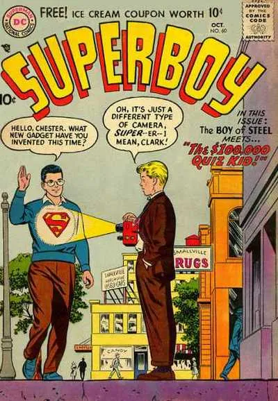 Cover of Superboy #60