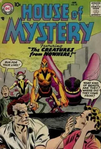 Cover of House of Mystery #70