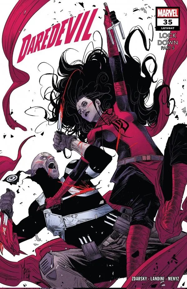 Cover of Daredevil #35 (647)
