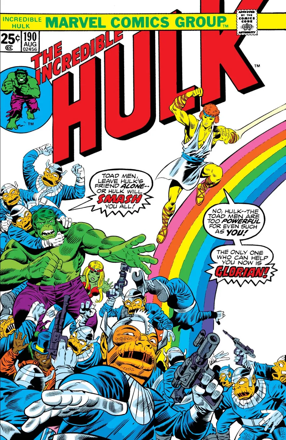 Cover of The Incredible Hulk #190