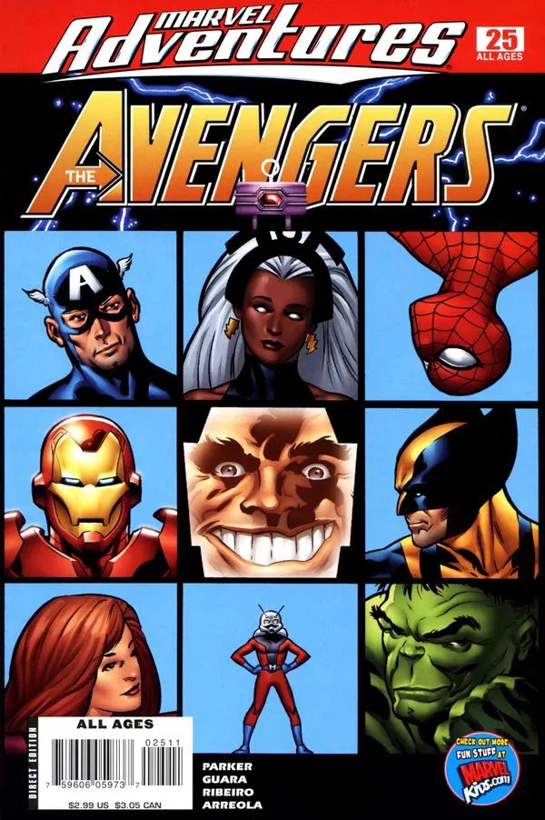 Cover of Marvel Adventures The Avengers #25