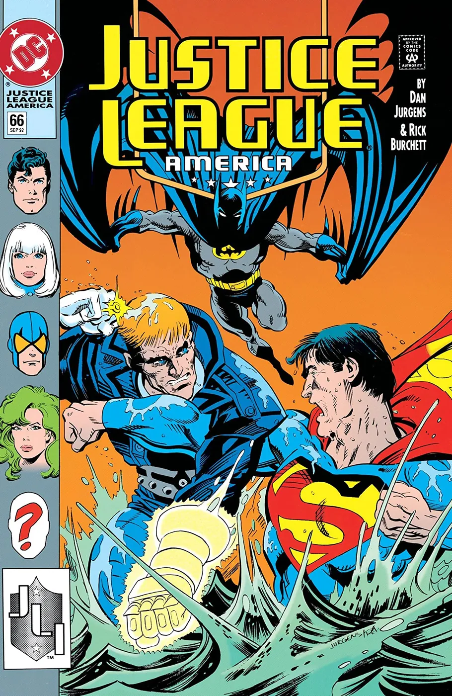 Cover of Justice League America #66