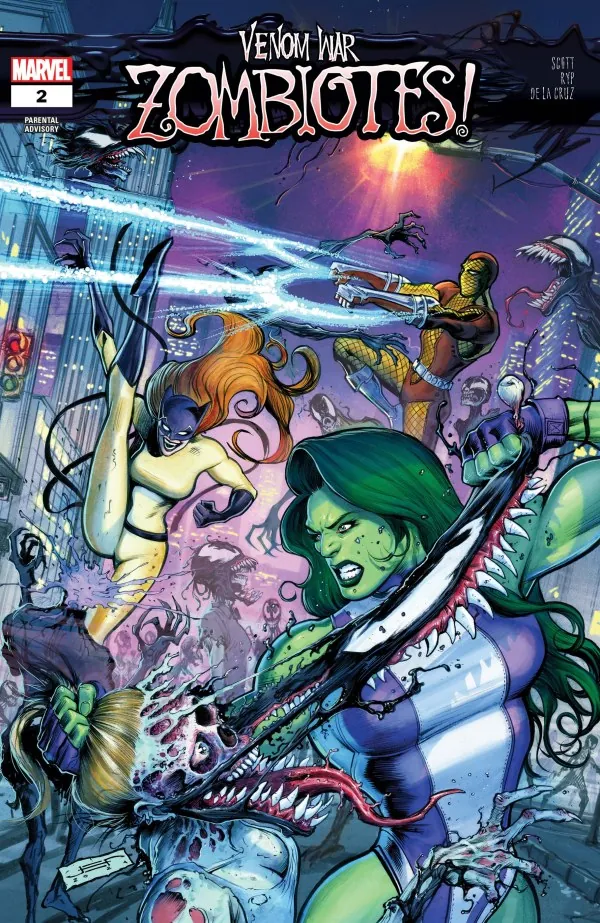 Cover of Venom War: Zombiotes #2