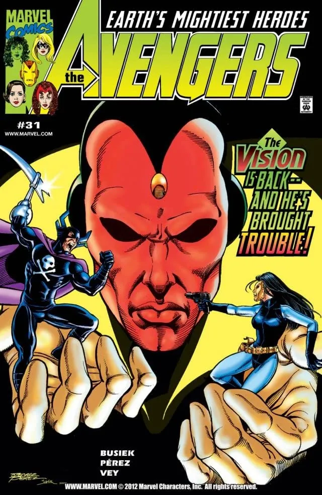 Cover of Avengers #31
