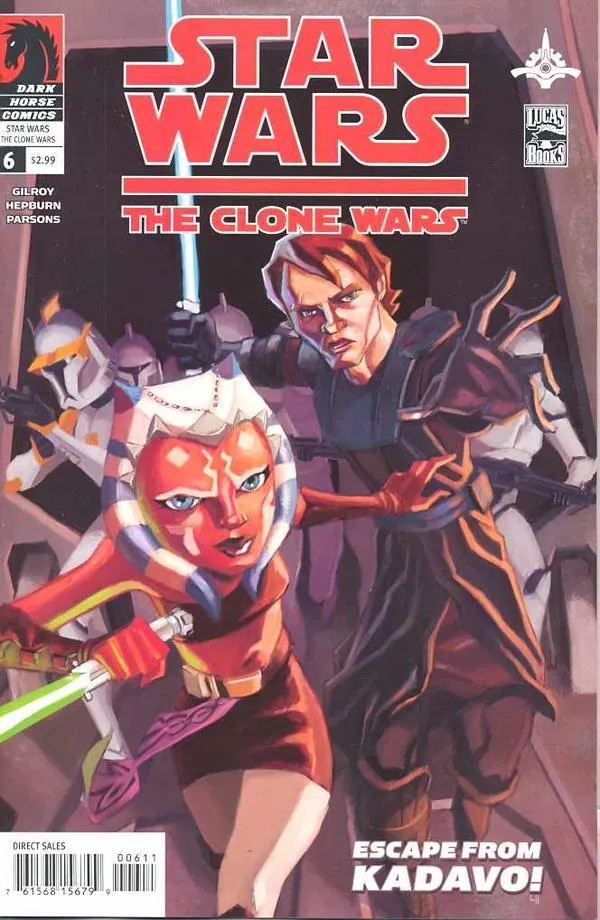 Cover of Star Wars The Clone Wars #6