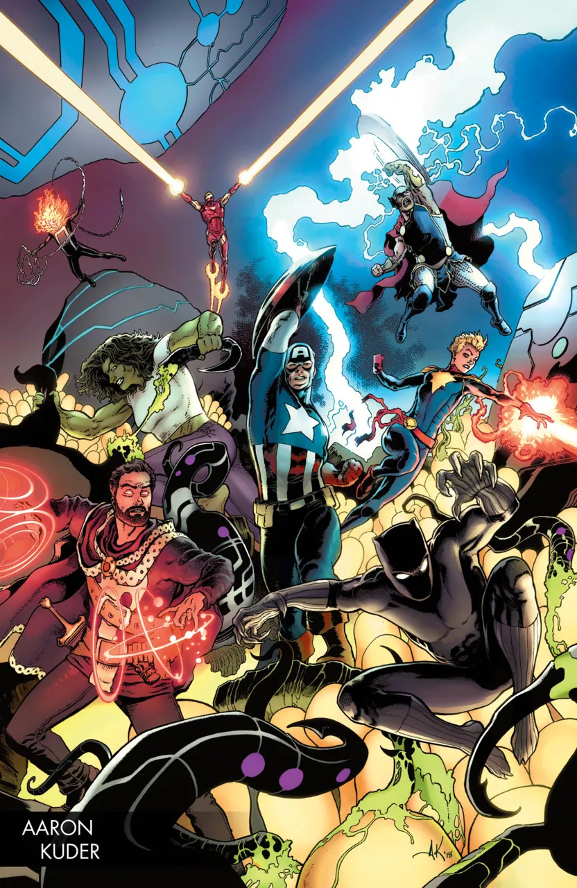 Cover of Avengers #1 (691)
