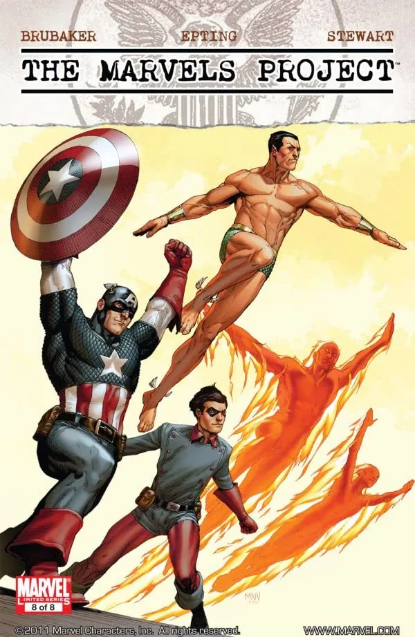 Cover of The Marvels Project #8