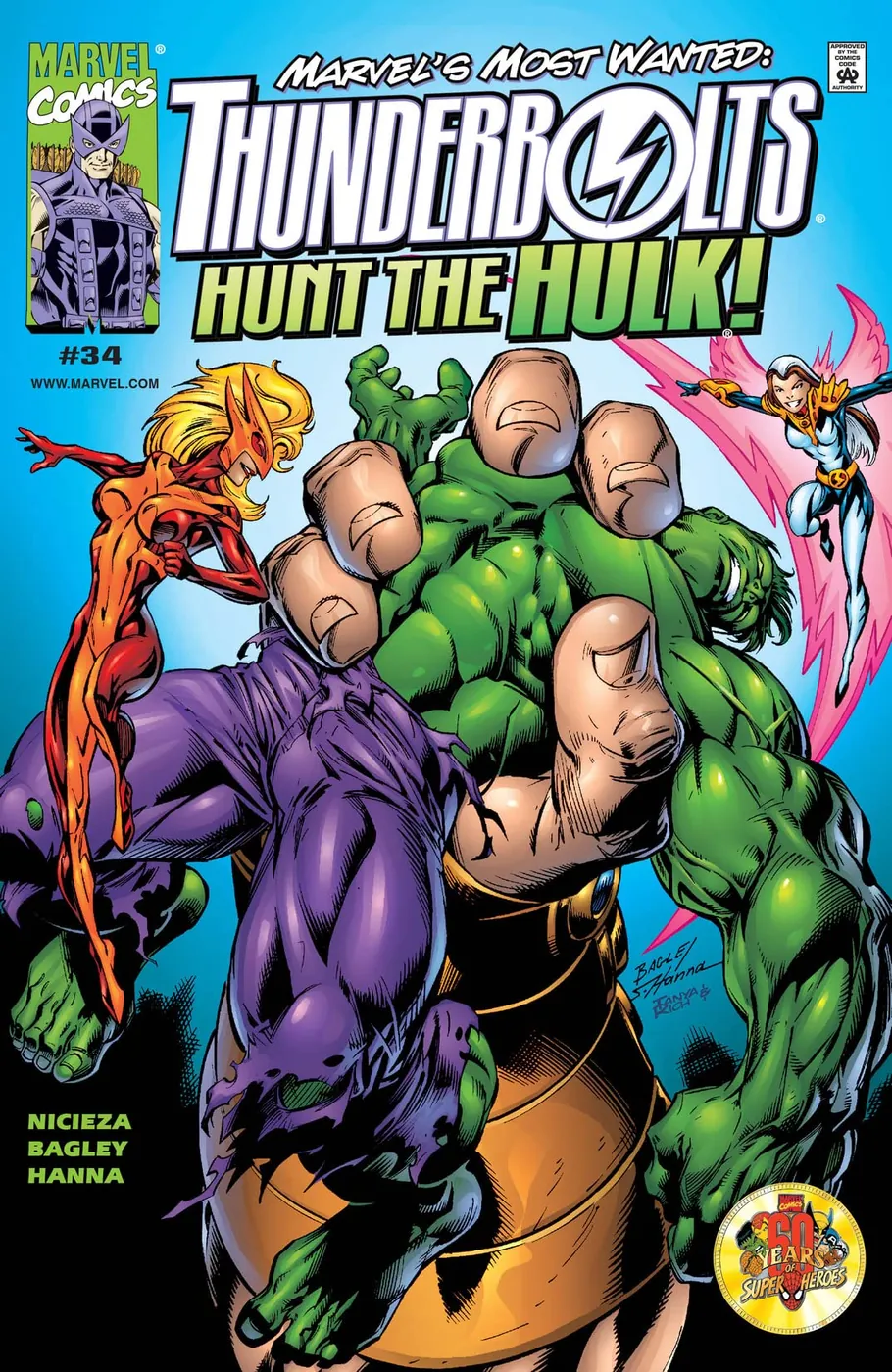 Cover of Thunderbolts #34