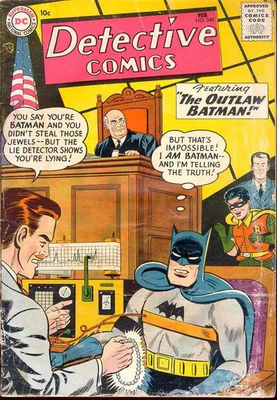Cover of Detective Comics #240
