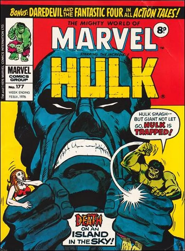 Cover of The Mighty World of Marvel #177