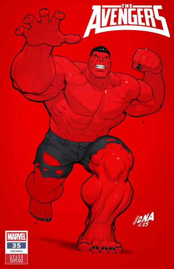 Cover of Avengers #35 (801)