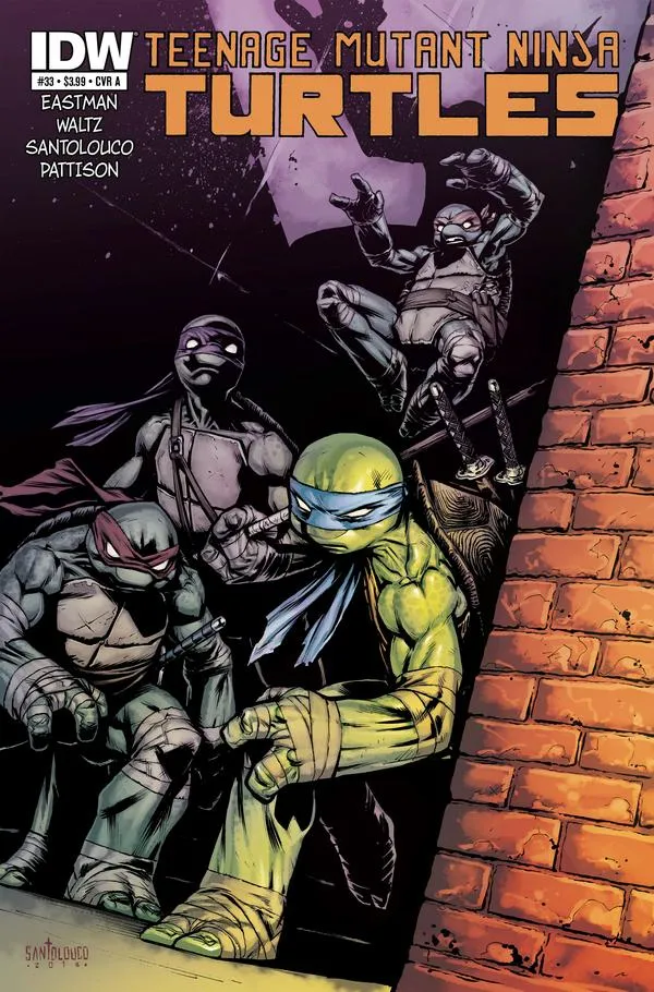 Cover of Teenage Mutant Ninja Turtles #33
