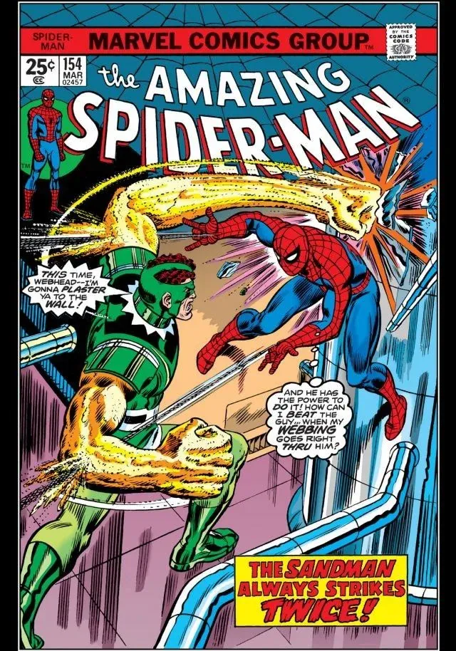 Cover of The Amazing Spider-Man #154