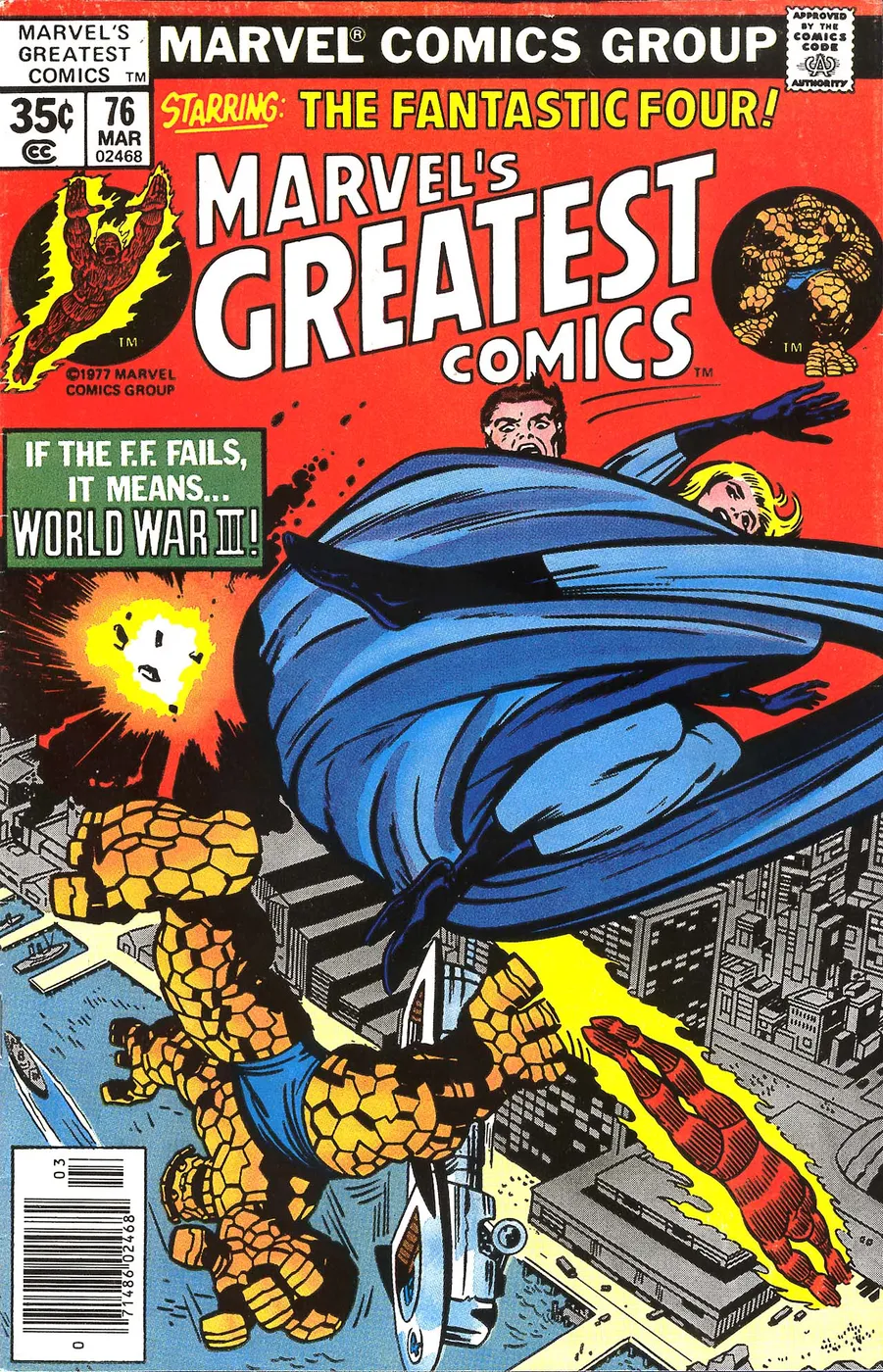 Cover of Marvel's Greatest Comics #76