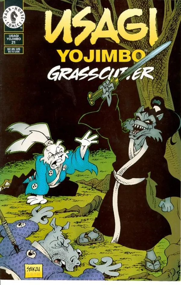 Cover of Usagi Yojimbo #21