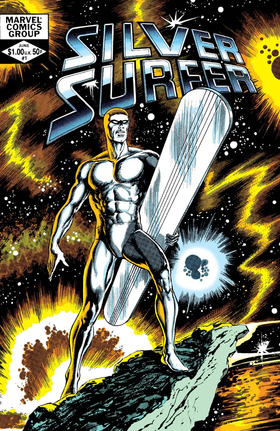 Cover of Silver Surfer #1
