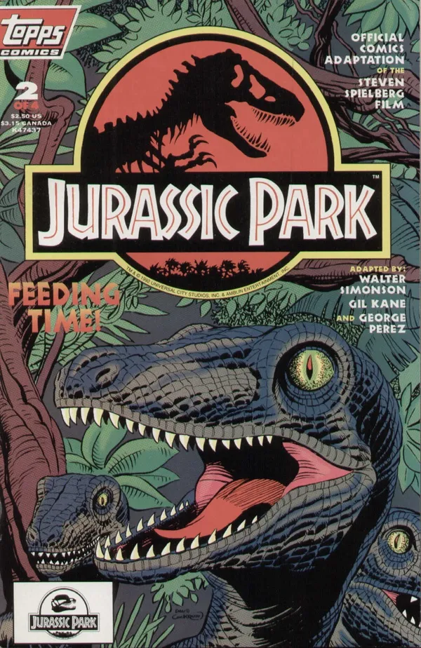 Cover of Jurassic Park #2