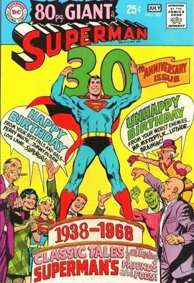 Cover of Superman #207