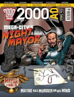 Cover of 2000 AD #1572