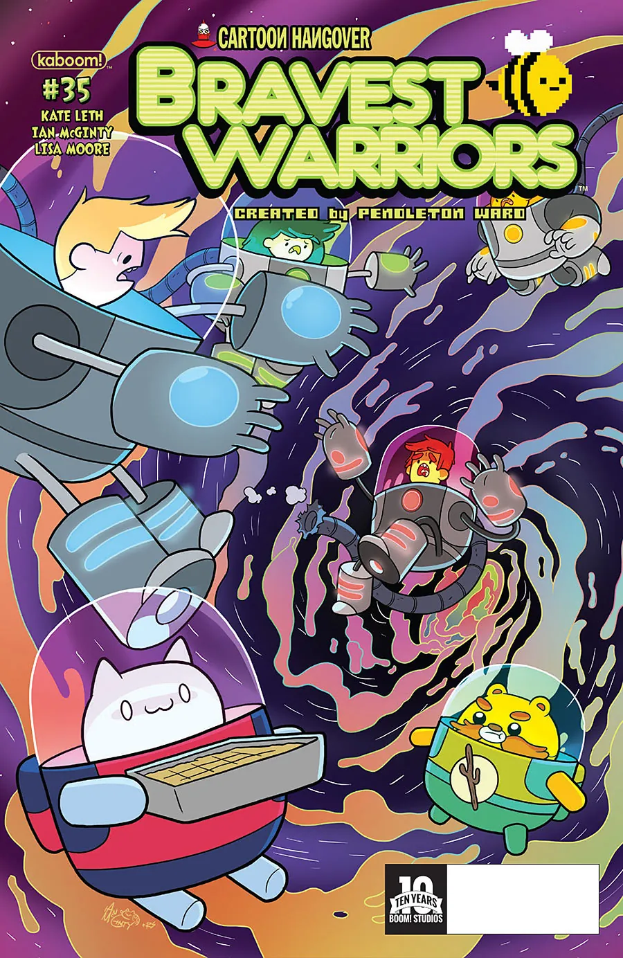 Cover of Bravest Warriors #35