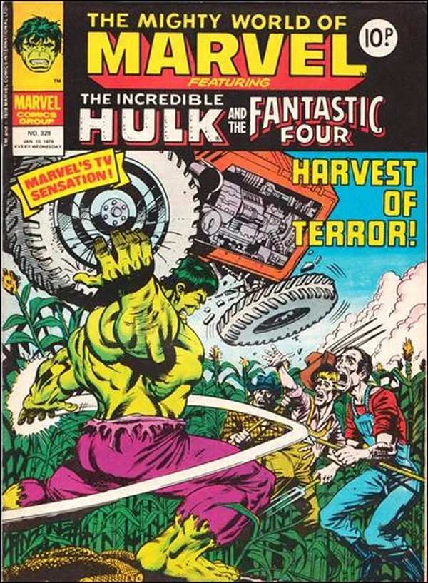 Cover of The Mighty World of Marvel #328