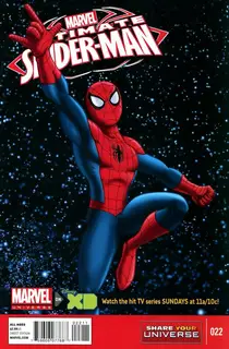 Cover of Marvel Universe Ultimate Spider-Man #22