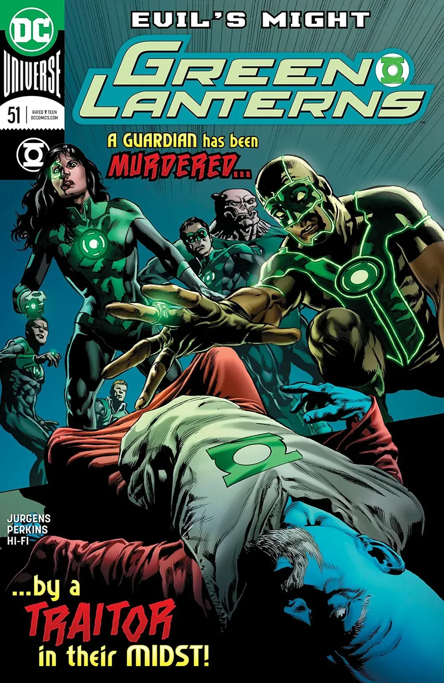 Cover of Green Lanterns #51