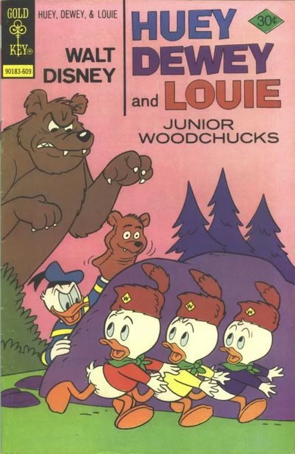 Cover of Walt Disney Huey, Dewey and Louie Junior Woodchucks #40