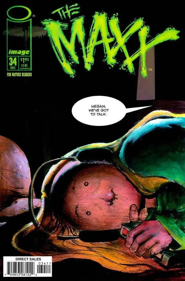 Cover of The Maxx #34
