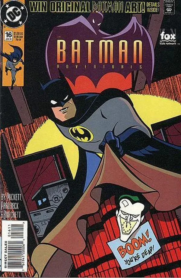 Cover of The Batman Adventures #16