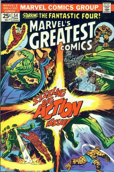 Cover of Marvel's Greatest Comics #54