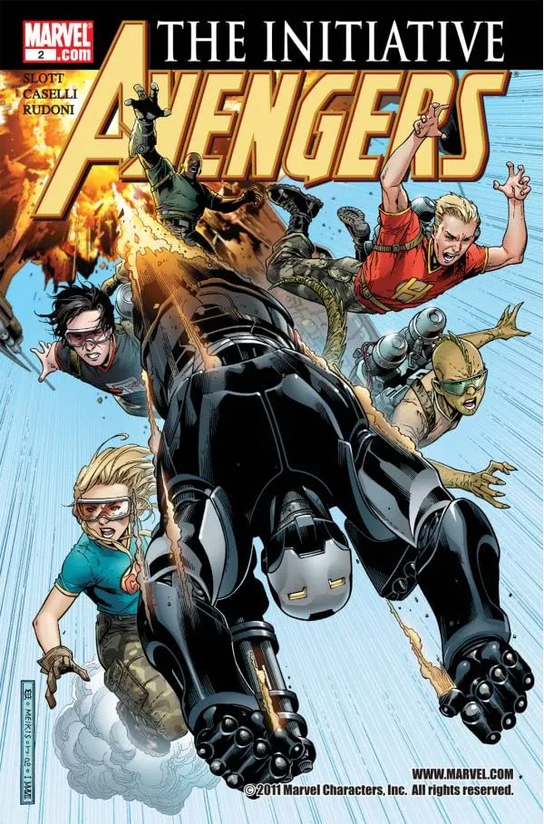 Cover of Avengers: The Initiative #2