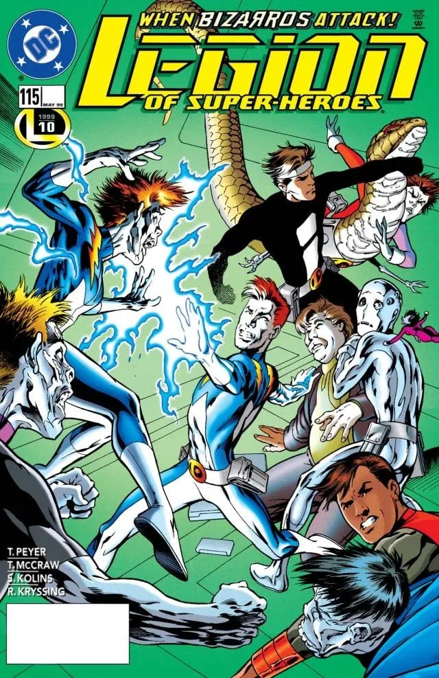 Cover of Legion of Super-Heroes #115