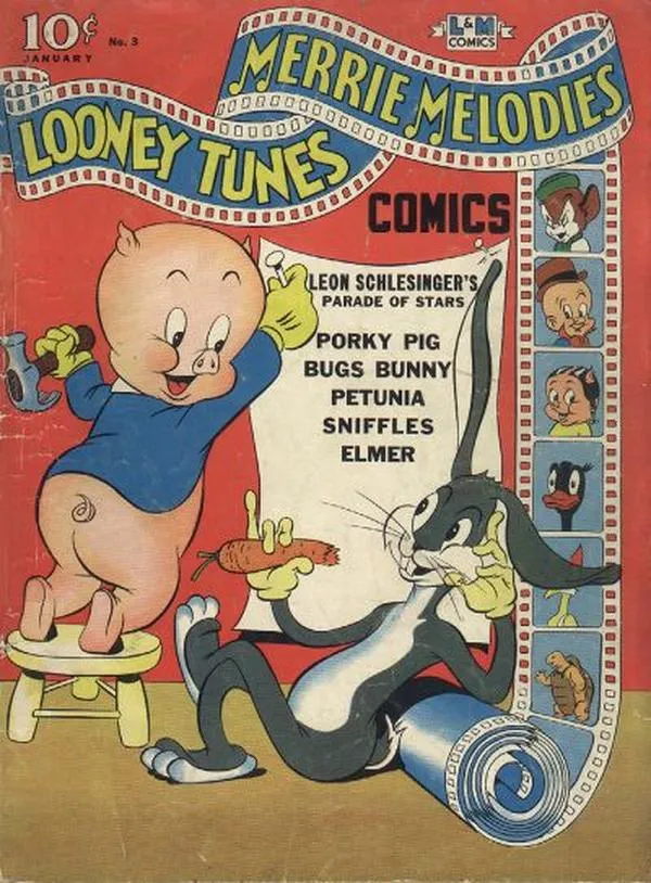 Cover of Looney Tunes and Merrie Melodies Comics #3
