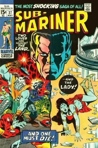Cover of Sub-Mariner #37