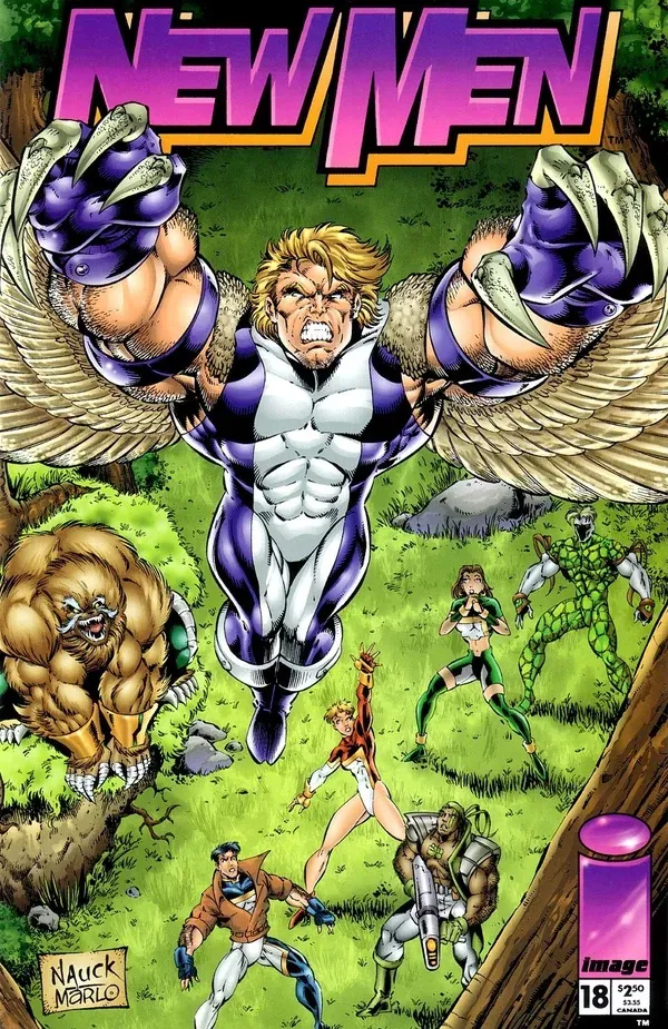 Cover of NewMen #18