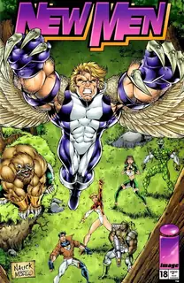 Cover of NewMen #18
