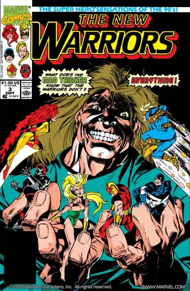 Cover of The New Warriors #3