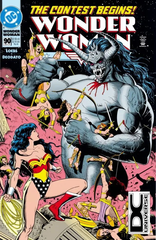 Cover of Wonder Woman #90